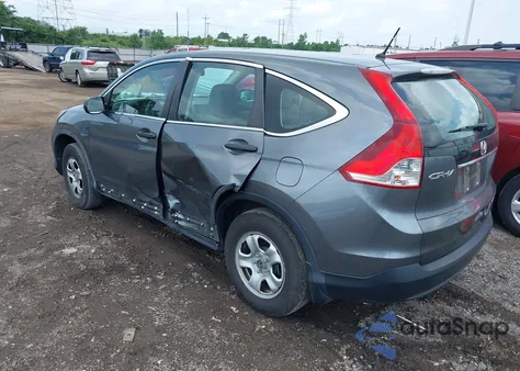 2013 Honda Cr-V Lx из США, поврежденный, VIN 5J6RM3H3XDL028639